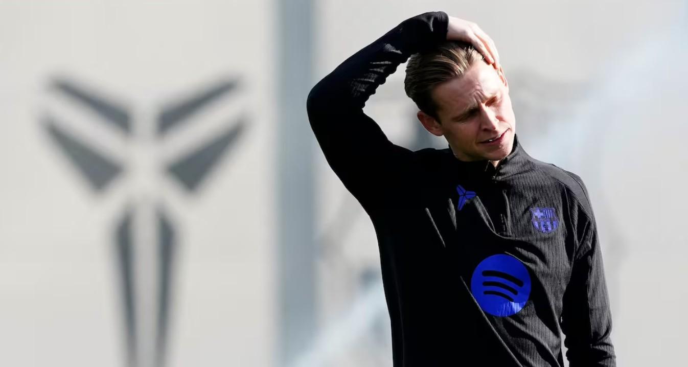 华体会-阿斯：德容因伤仍在健身房进行恢复，本周末对马竞他不会上场